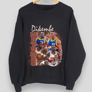 Dikembe Mutombo Dikembe Mutombo Signature Retro Sweatshirt